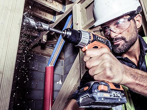 AEG Power Tools for professional construction and building projects